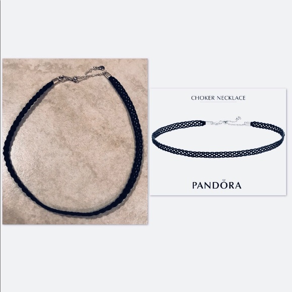 Authentic Pandora Woven Choker 